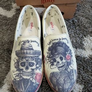 Goby Day of the Dead shoes